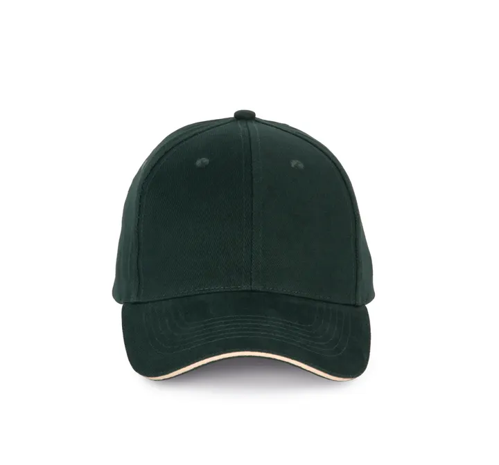 6-Panel-Kappe mit Kontrast-Sandwichschirm 4