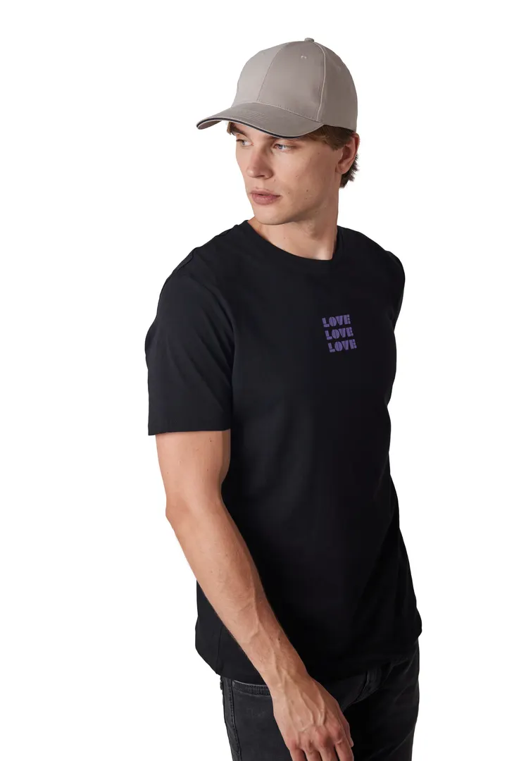 6-Panel-Kappe mit Kontrast-Sandwichschirm 1