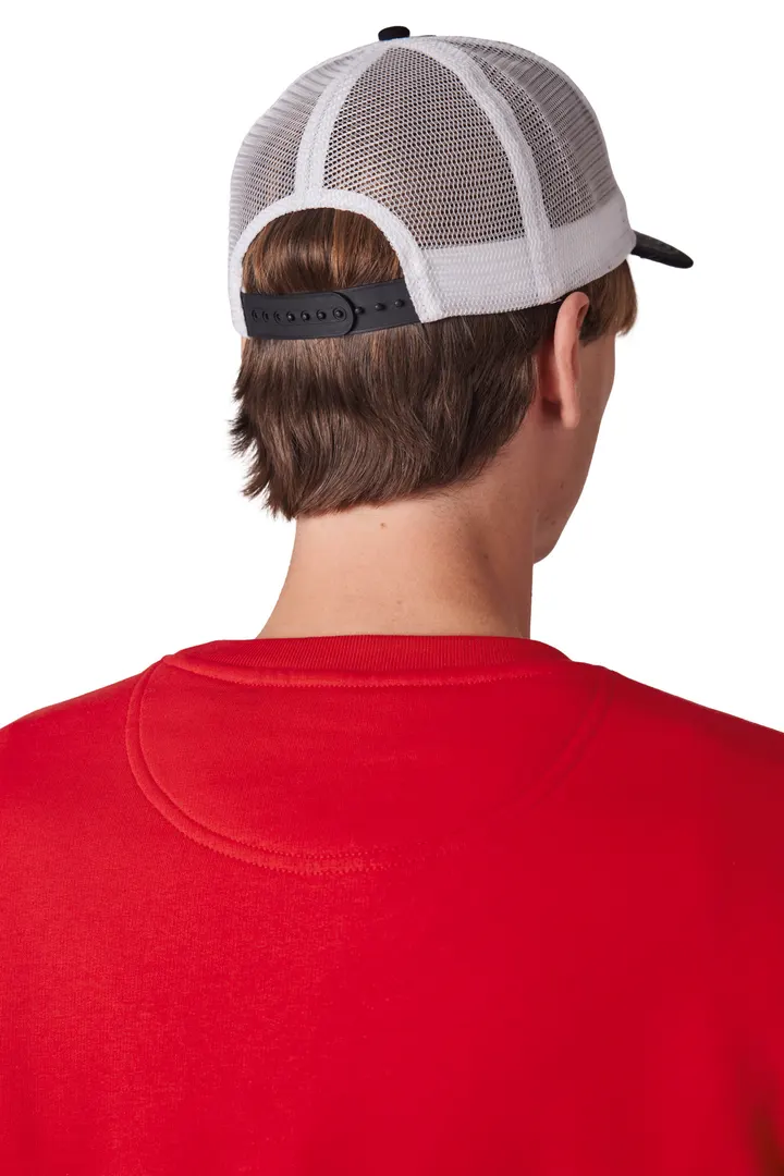 6 Panel Trucker mit kontrastfarbenen Nähten 2