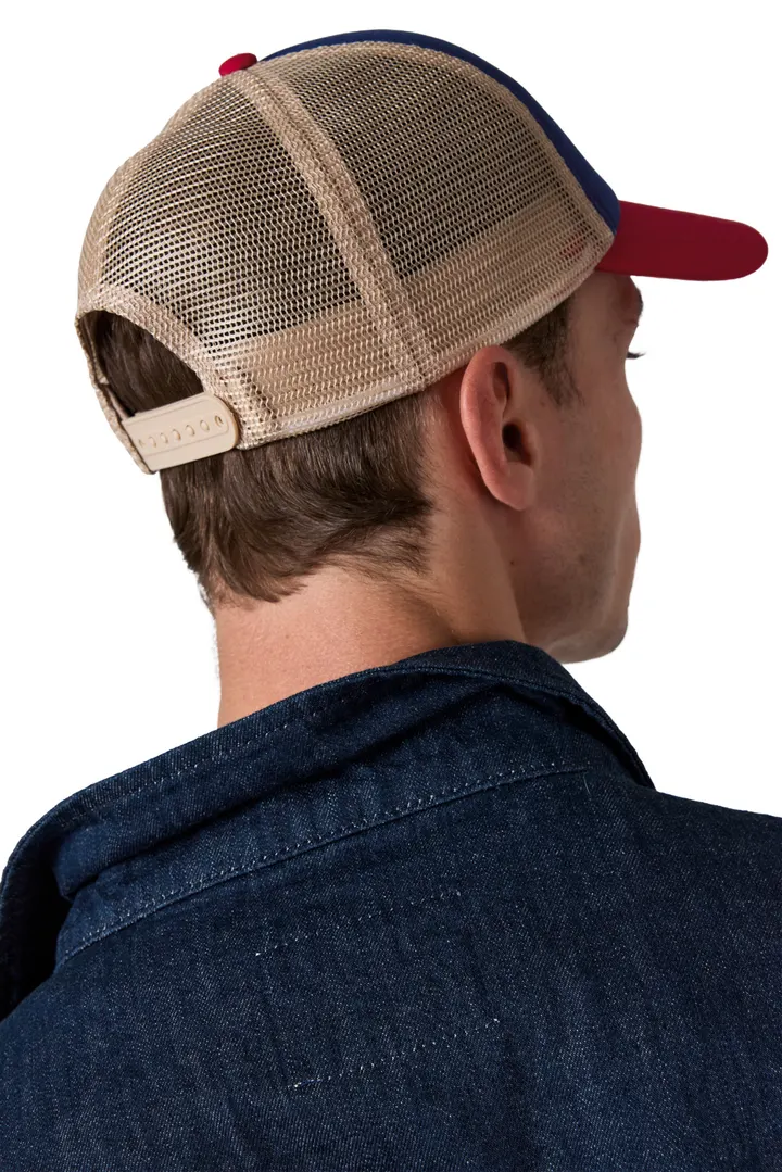 5 Panel-Trucker-Kappe aus Canvas-Baumwolle - K-up Gold Label 6