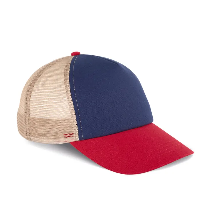 5 Panel-Trucker-Kappe aus Canvas-Baumwolle - K-up Gold Label 7