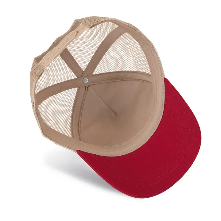 5 Panel-Trucker-Kappe aus Canvas-Baumwolle - K-up Gold Label 8