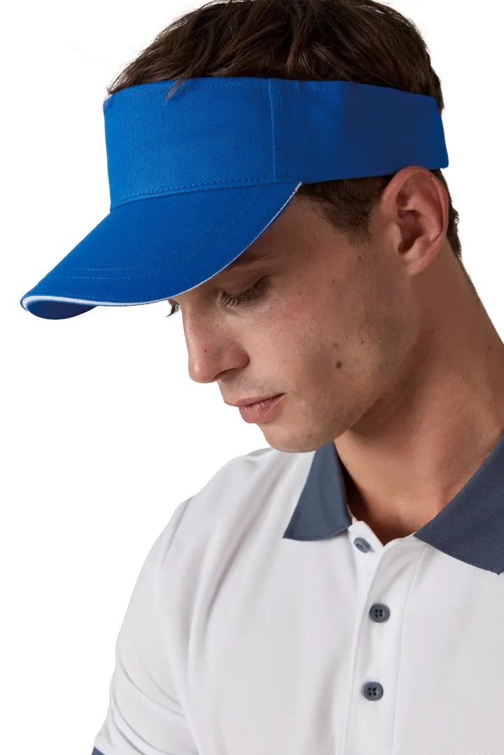 Visière sport en coton 5