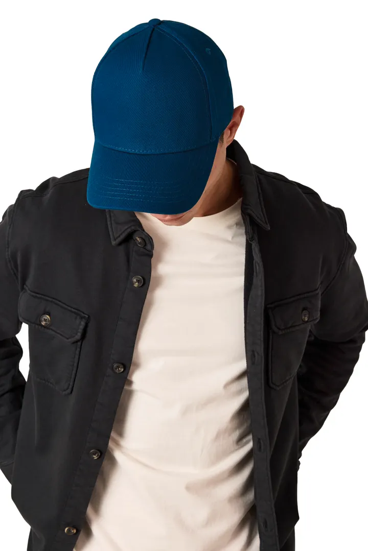 Casquette en coton bio 5 panneaux - K-up Gold Label 3