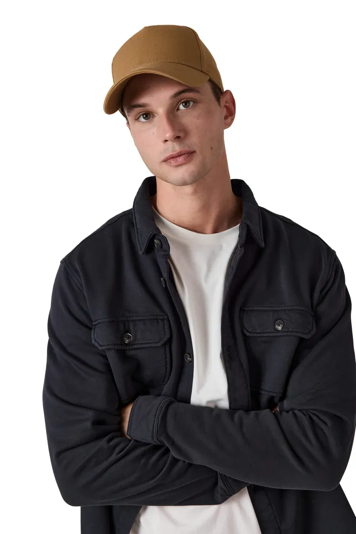 Casquette en coton bio 5 panneaux - K-up Gold Label 6