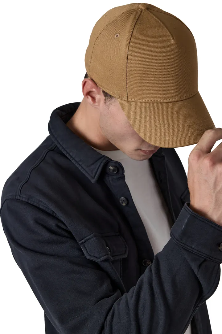 Casquette en coton bio 5 panneaux - K-up Gold Label 8