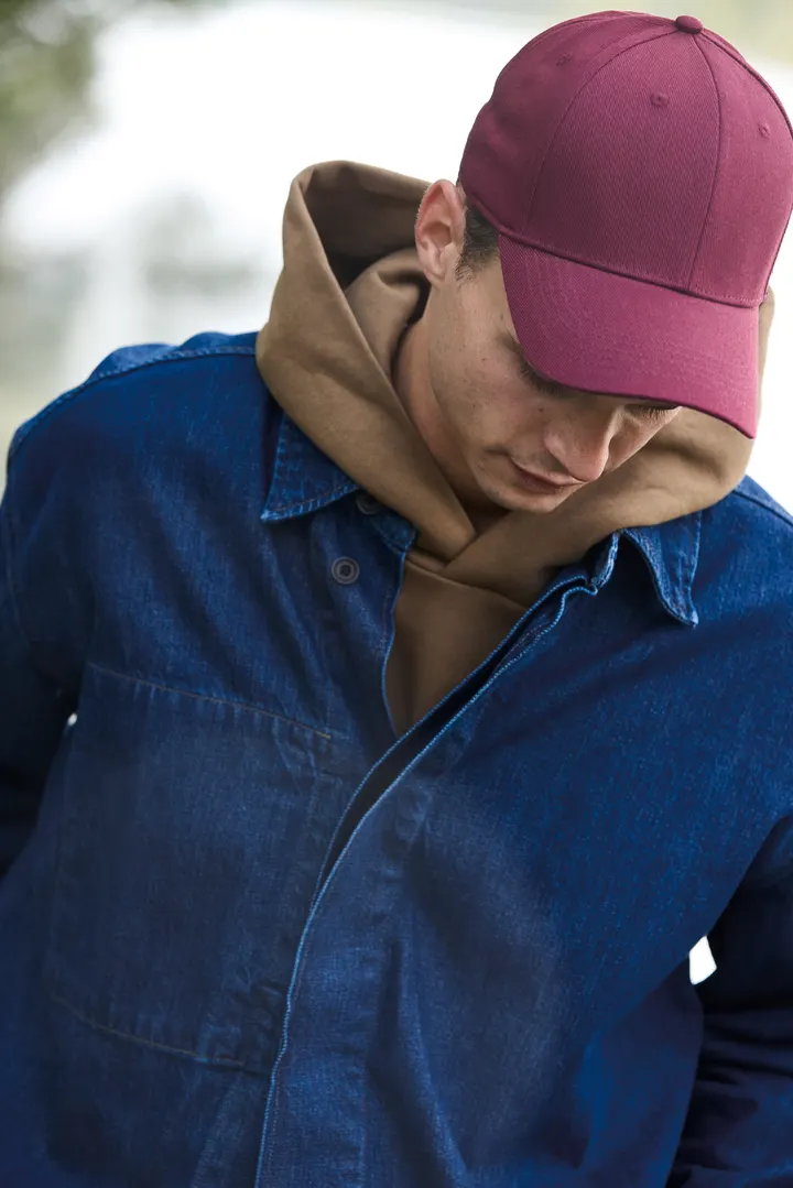 Casquette en coton bio 6 panneaux - K-up Gold Label 12