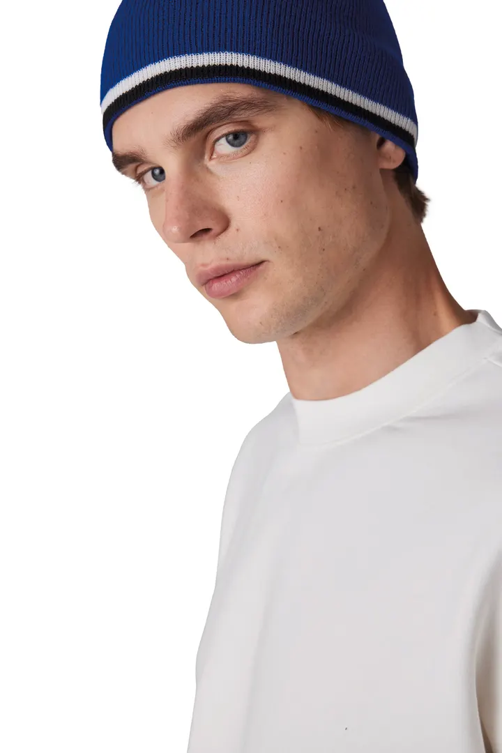 Beanie Mütze mit Kontrastrand 5