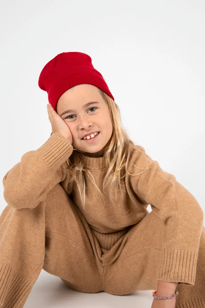 Kinder Strickmütze 4