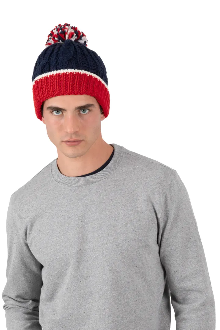 Bonnet en maille tricot 5