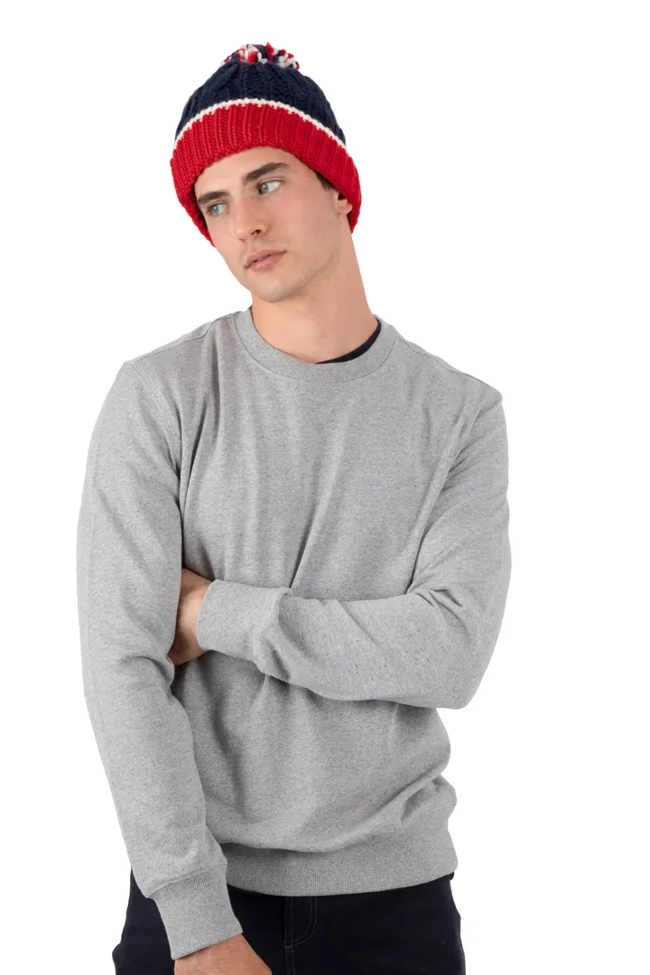 Bonnet en maille tricot 7