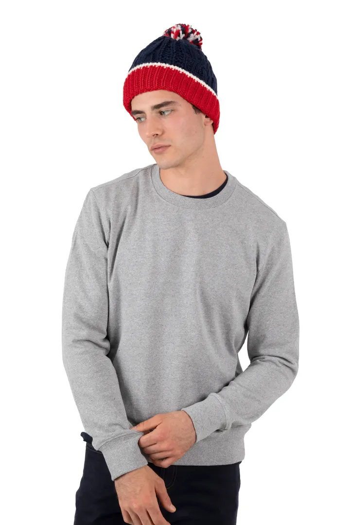 Bonnet en maille tricot 9