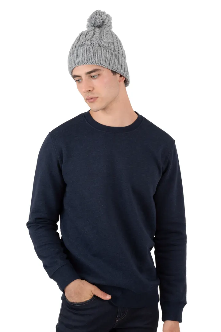Bonnet en maille tricot 13