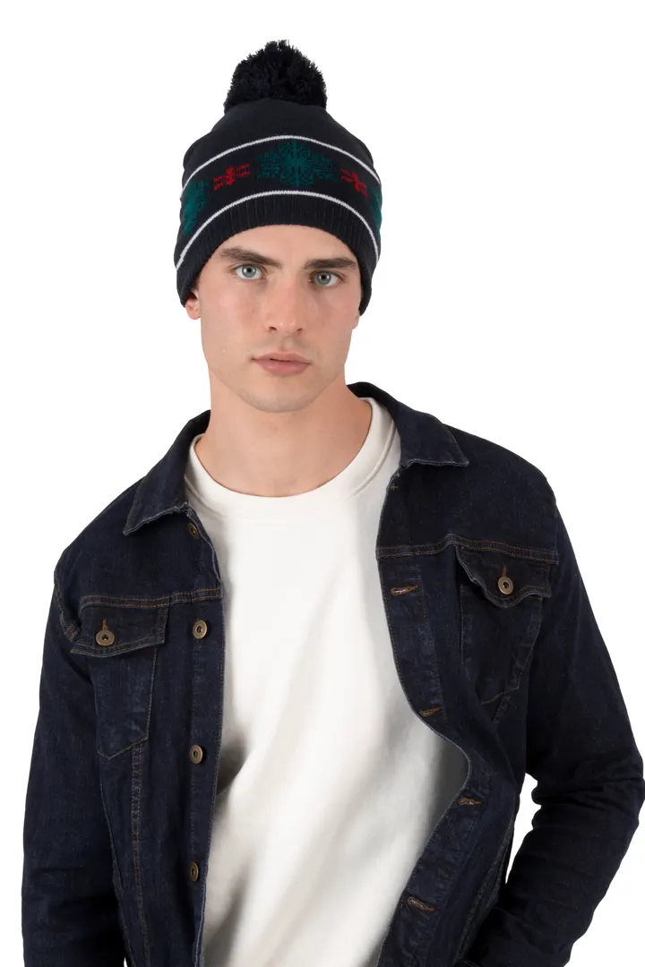 Bonnet motifs de Noël 6