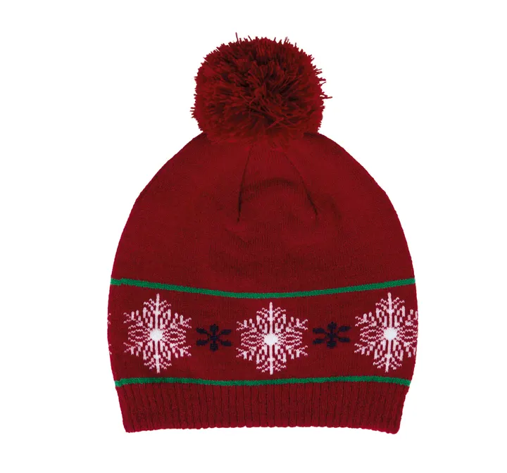 Bonnet motifs de Noël 1