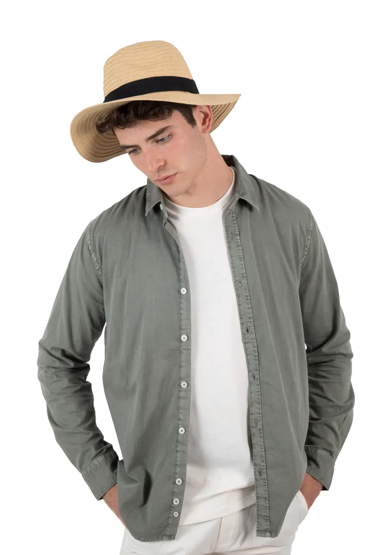Chapeau de paille classique 4
