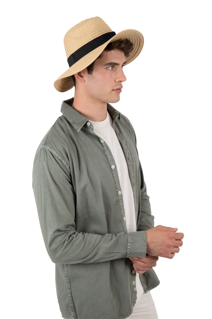 Chapeau de paille classique 7