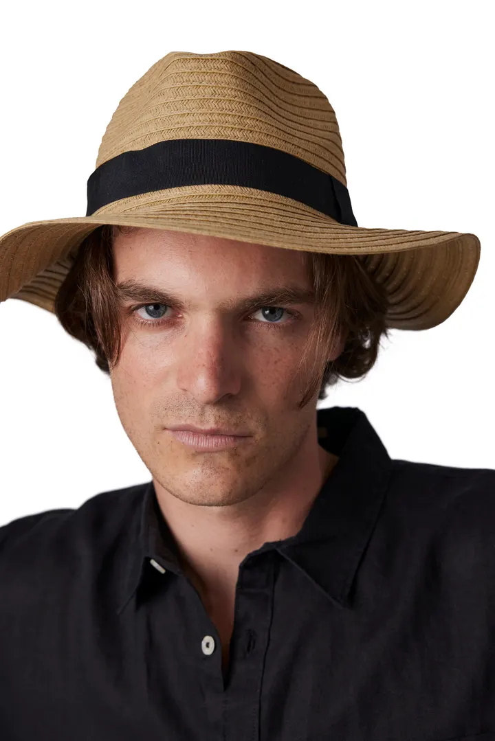 Chapeau de paille classique 8