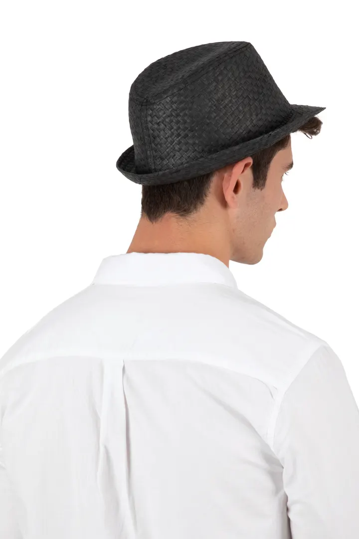 Chapeau de paille style Panama rétro 10