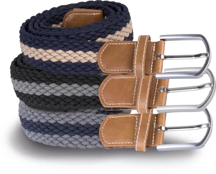 Ceinture tressée élastiquée 4