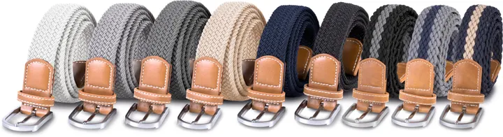 Ceinture tressée élastiquée 2