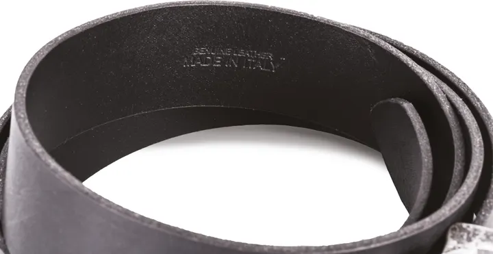 Ceinture en cuir à bord franc - 35 mm 2