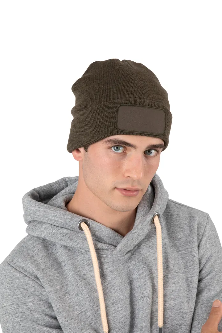 Bonnet recyclé avec patch 2