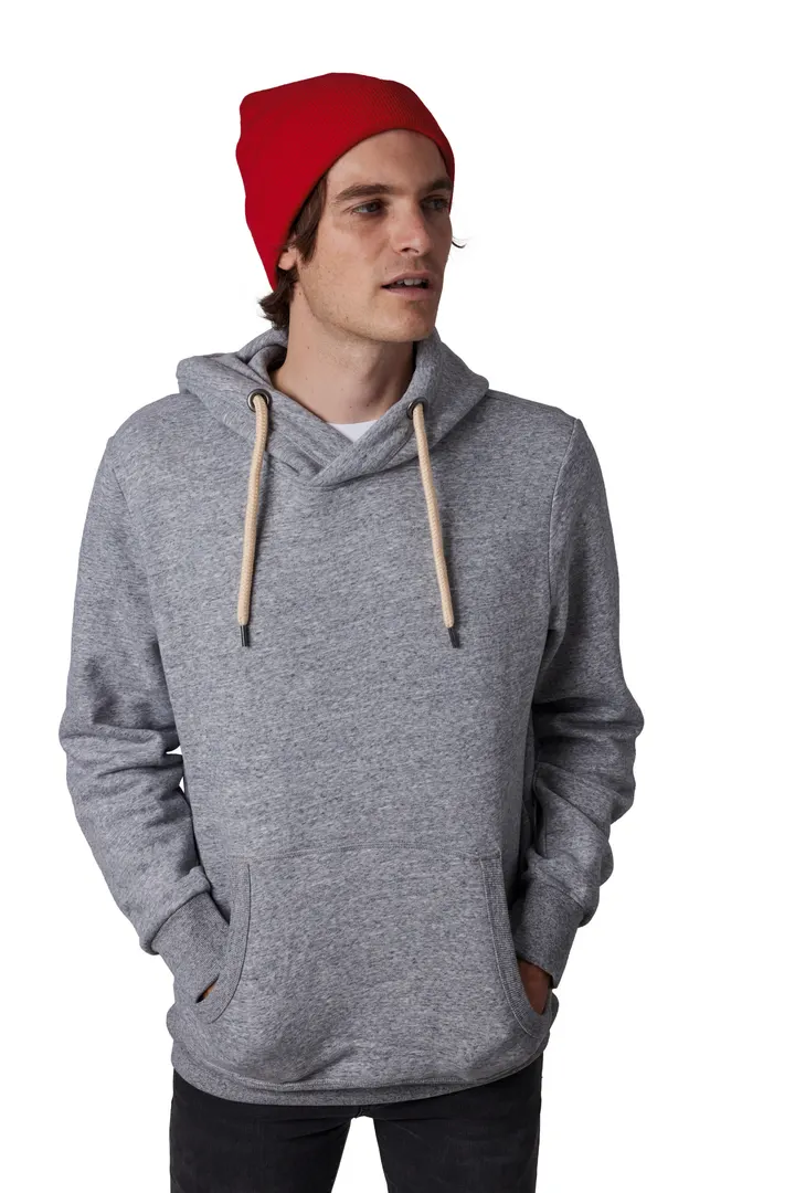 Bonnet recyclé avec revers tricoté 7