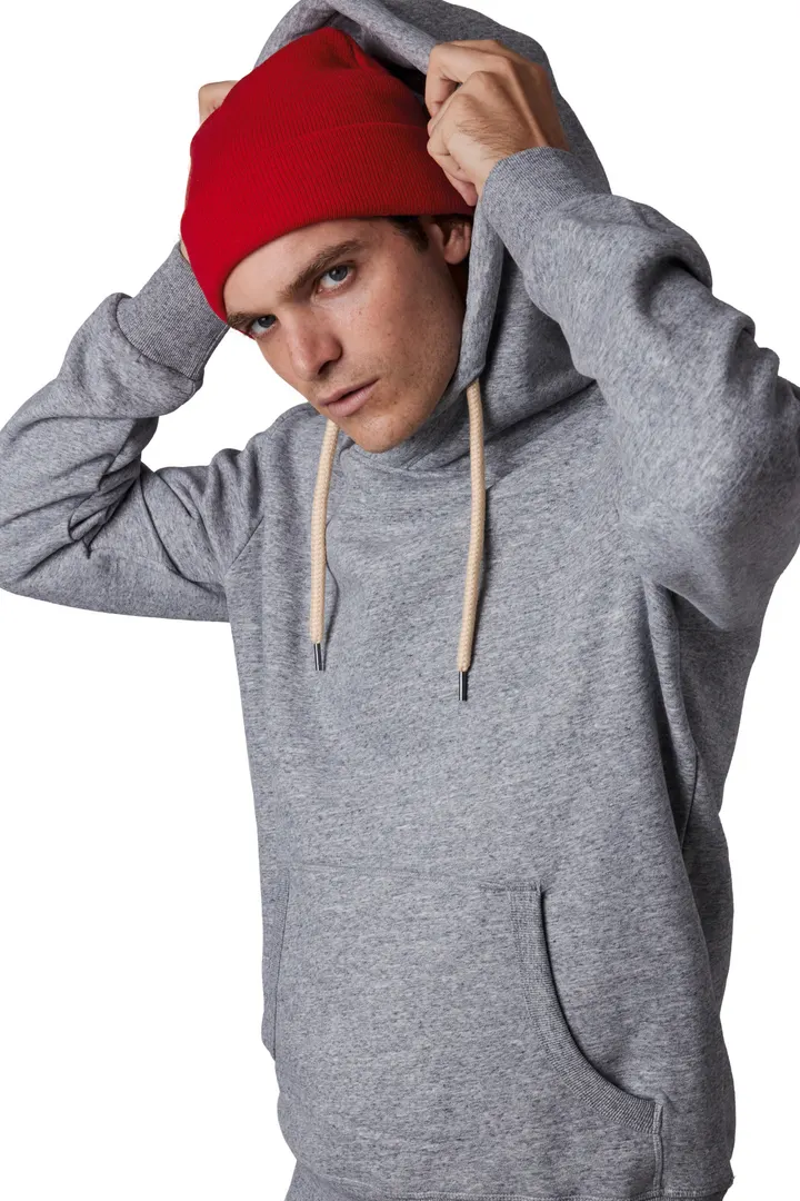 Bonnet recyclé avec revers tricoté 9