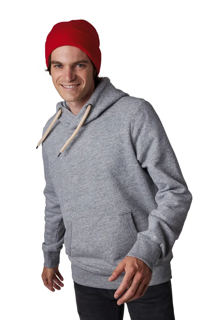 Bonnet recyclé avec revers tricoté 10