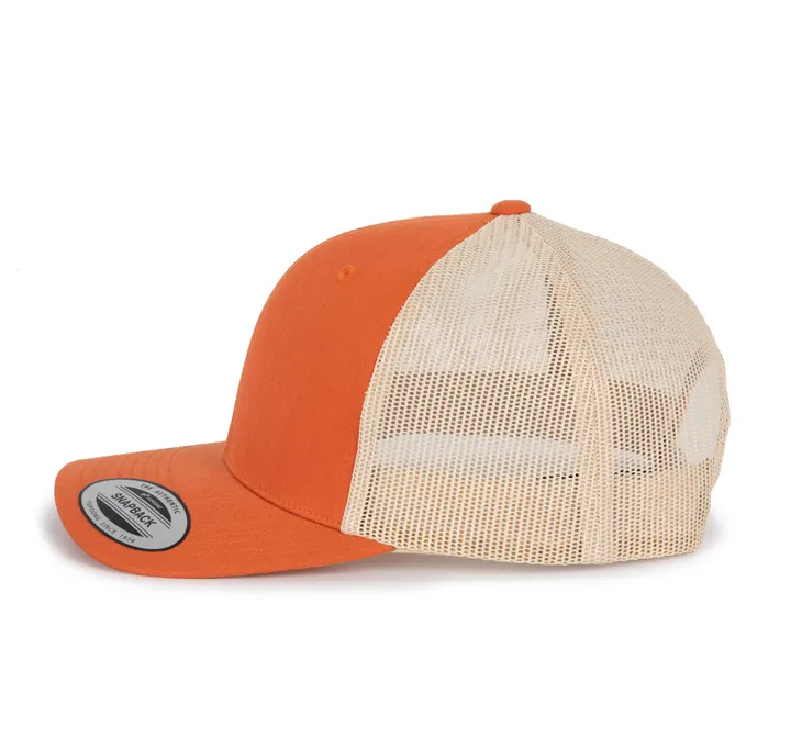 Casquette Trucker modèle rétro - 6 panneaux 4