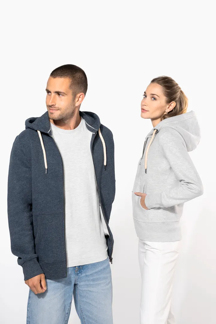 Damen Kapuzensweatshirt mit Reißverschluss 7