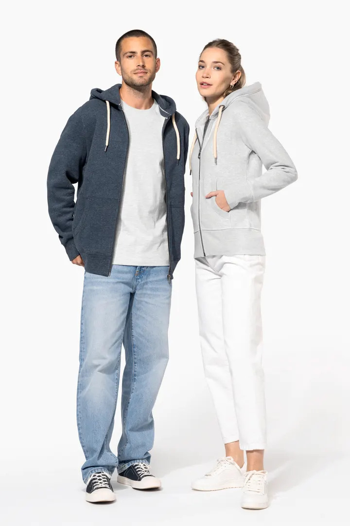 Damen Kapuzensweatshirt mit Reißverschluss 9