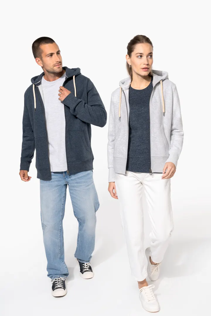 Damen Kapuzensweatshirt mit Reißverschluss 10