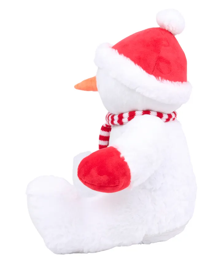 Peluche zippée bonhomme de neige 4