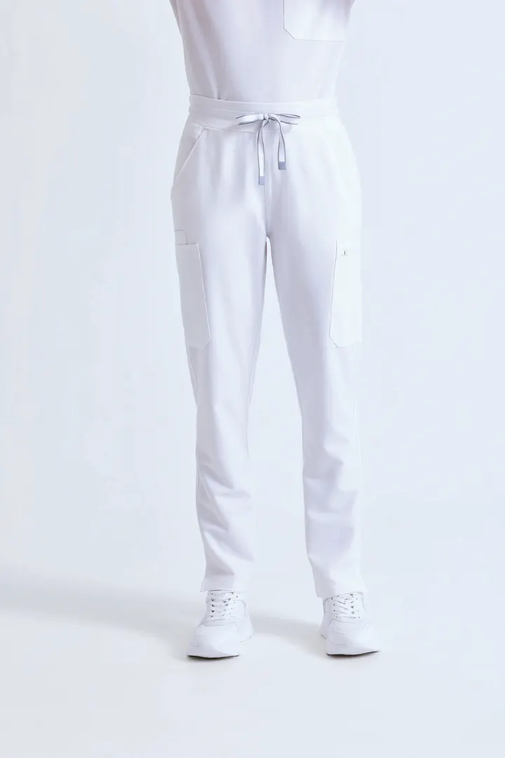 Pantalon cargo stretch femme 1