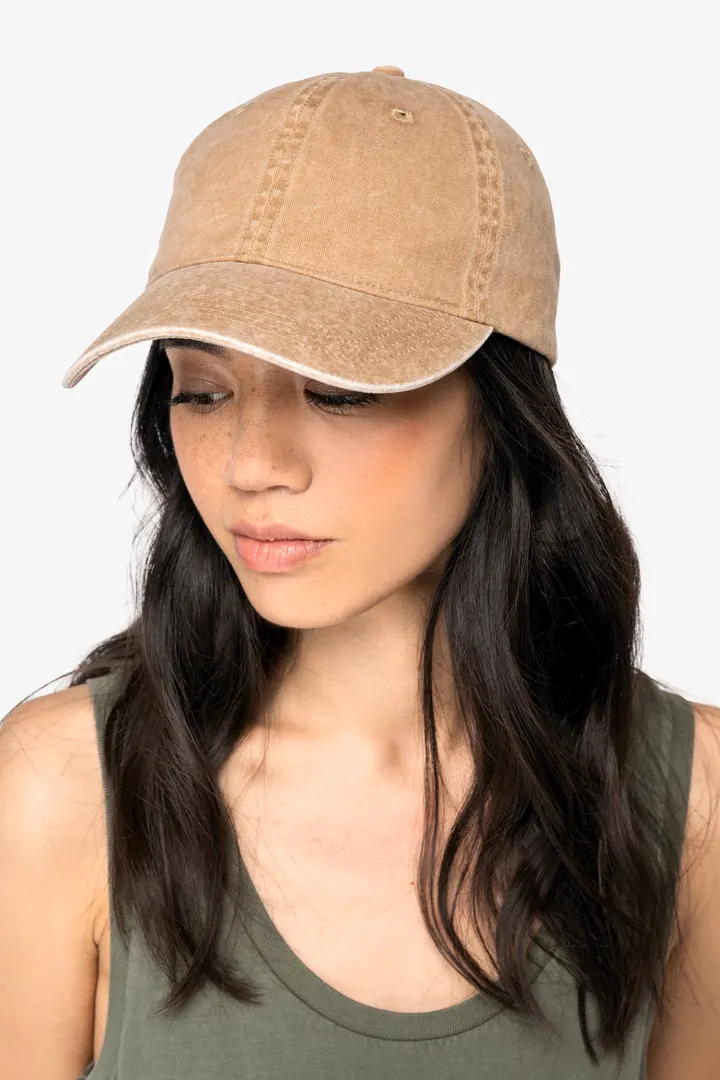 Umweltfreundliche ausgewaschene Unisex-Kappe