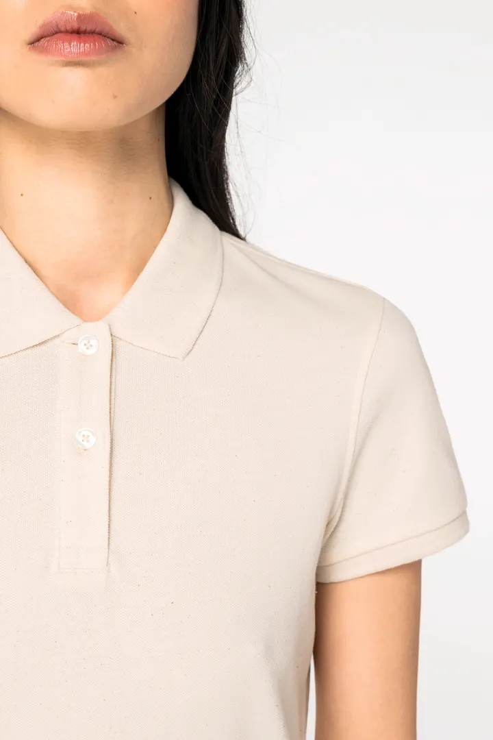 Polo écoresponsable maille piquée femme 8