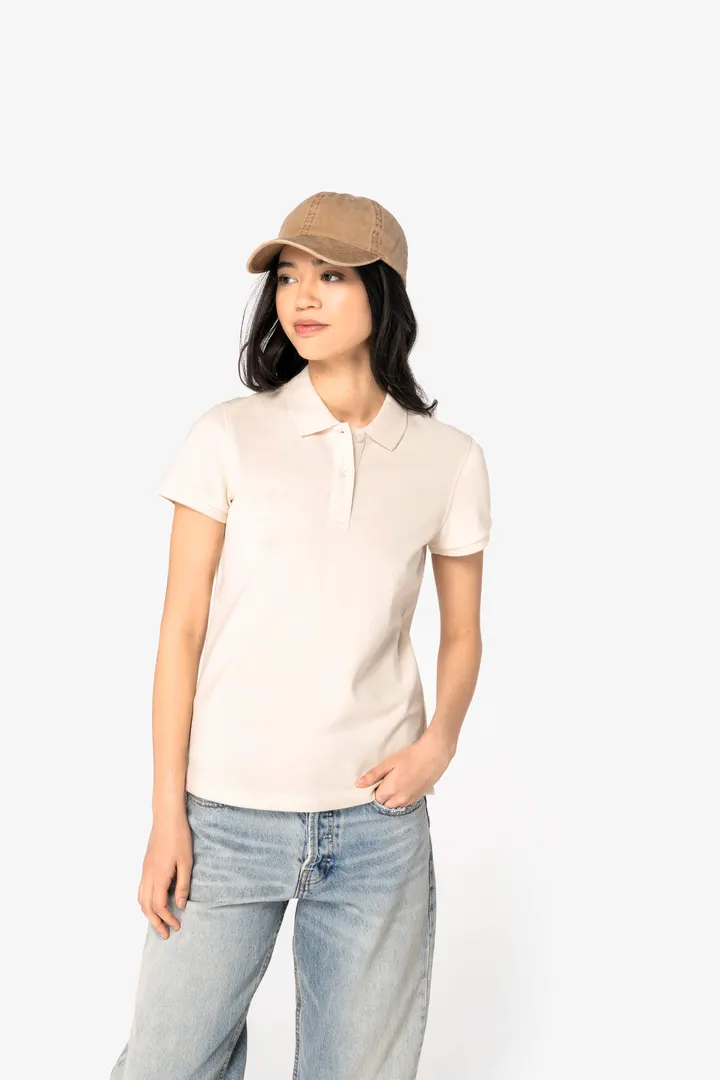 Polo écoresponsable maille piquée femme 2