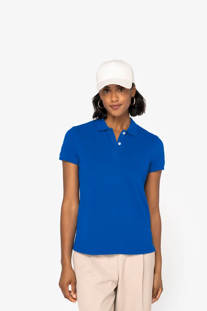 Polo écoresponsable maille piquée femme 4