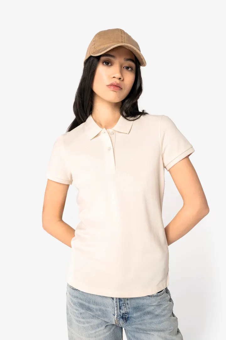 Polo écoresponsable maille piquée femme 3