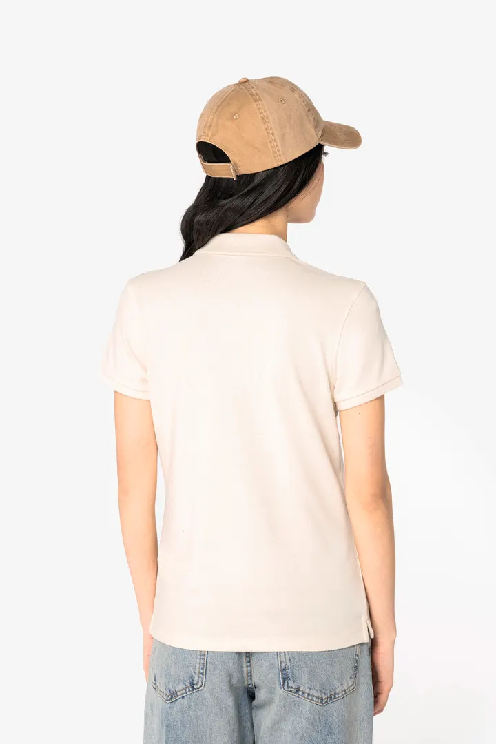 Polo écoresponsable maille piquée femme 5