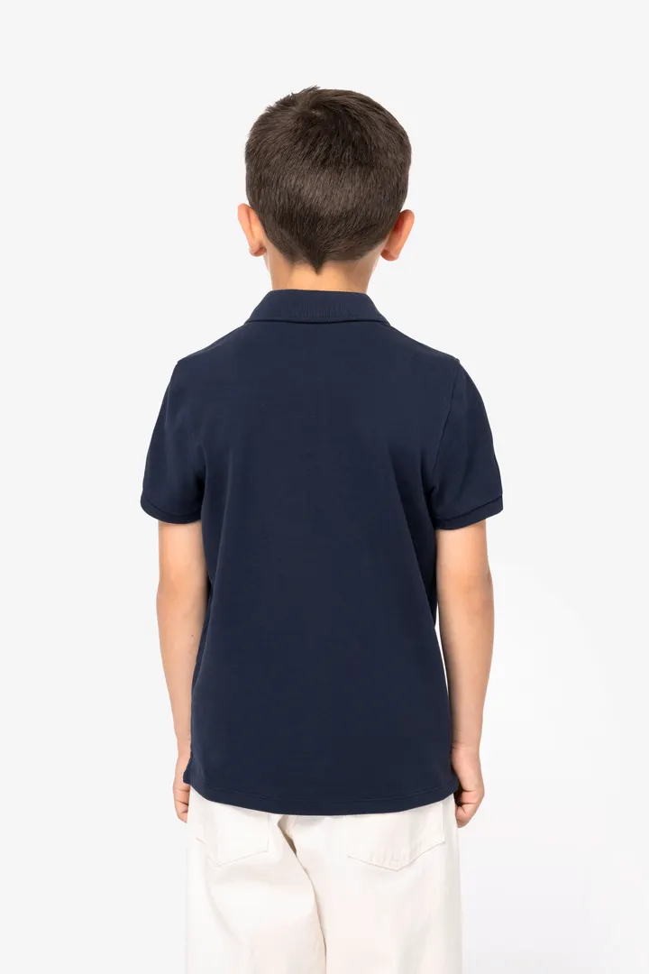 Polo écoresponsable maille piquée enfant 3