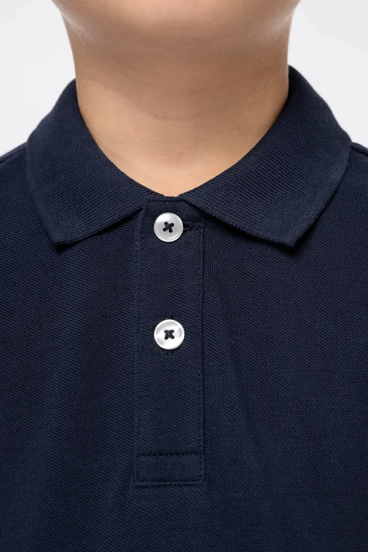 Polo écoresponsable maille piquée enfant 5