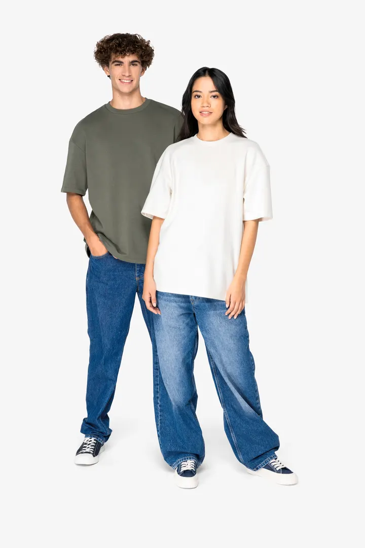 T-shirt écoresponsable oversize French Terry unisexe 7