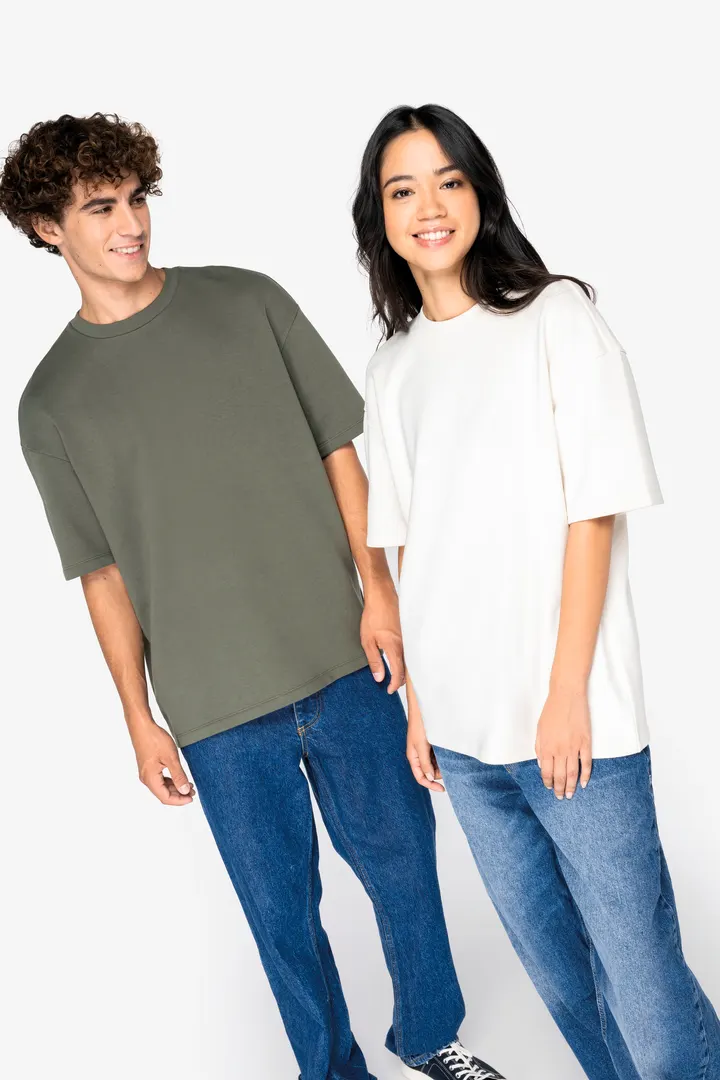 T-shirt écoresponsable oversize French Terry unisexe 8