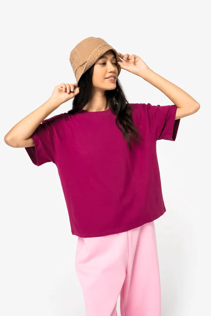 Umweltfreundliches Oversize Damen-T-Shirt 4
