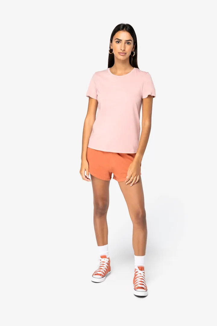 T-shirt écoresponsable délavé femme 2