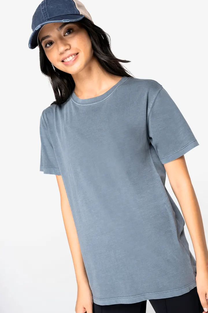 Ausgewaschenes Damen-T-Shirt 3