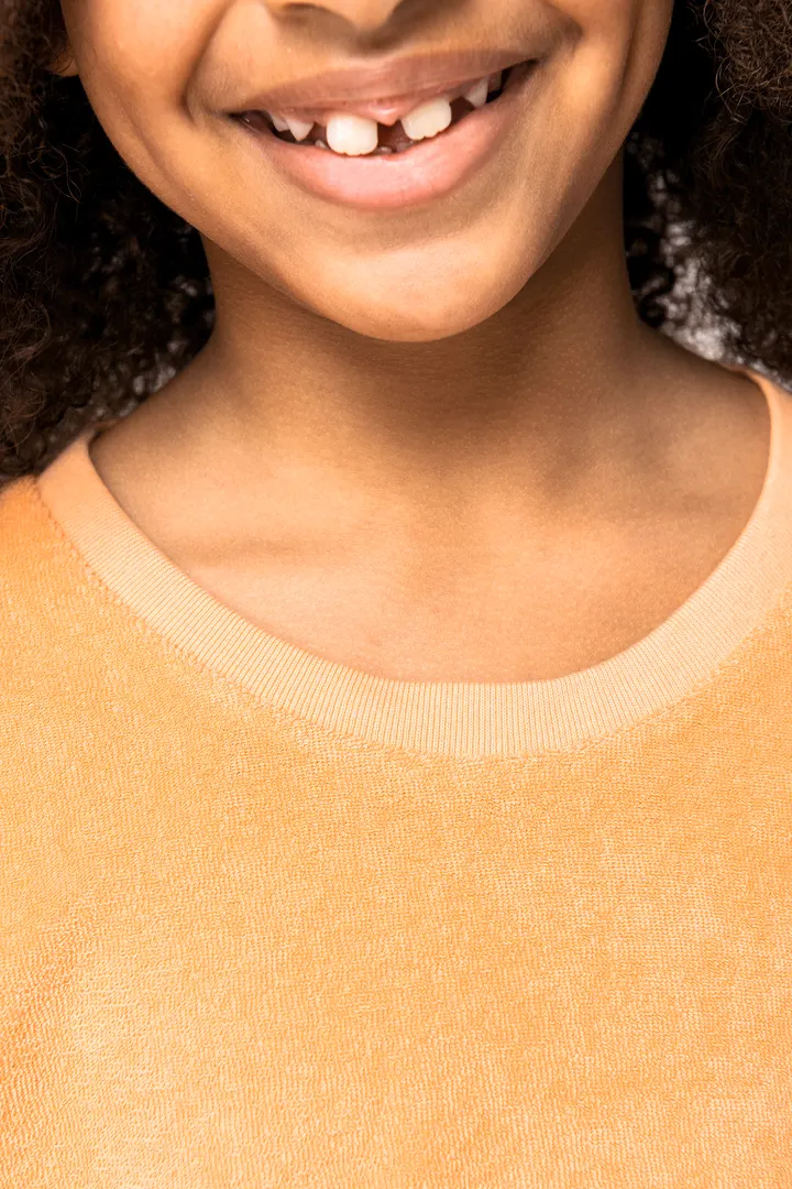 T-shirt écoresponsable en éponge fille 2